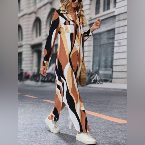 NEW (no tag) Shirt Dress - Picture 5 of 5